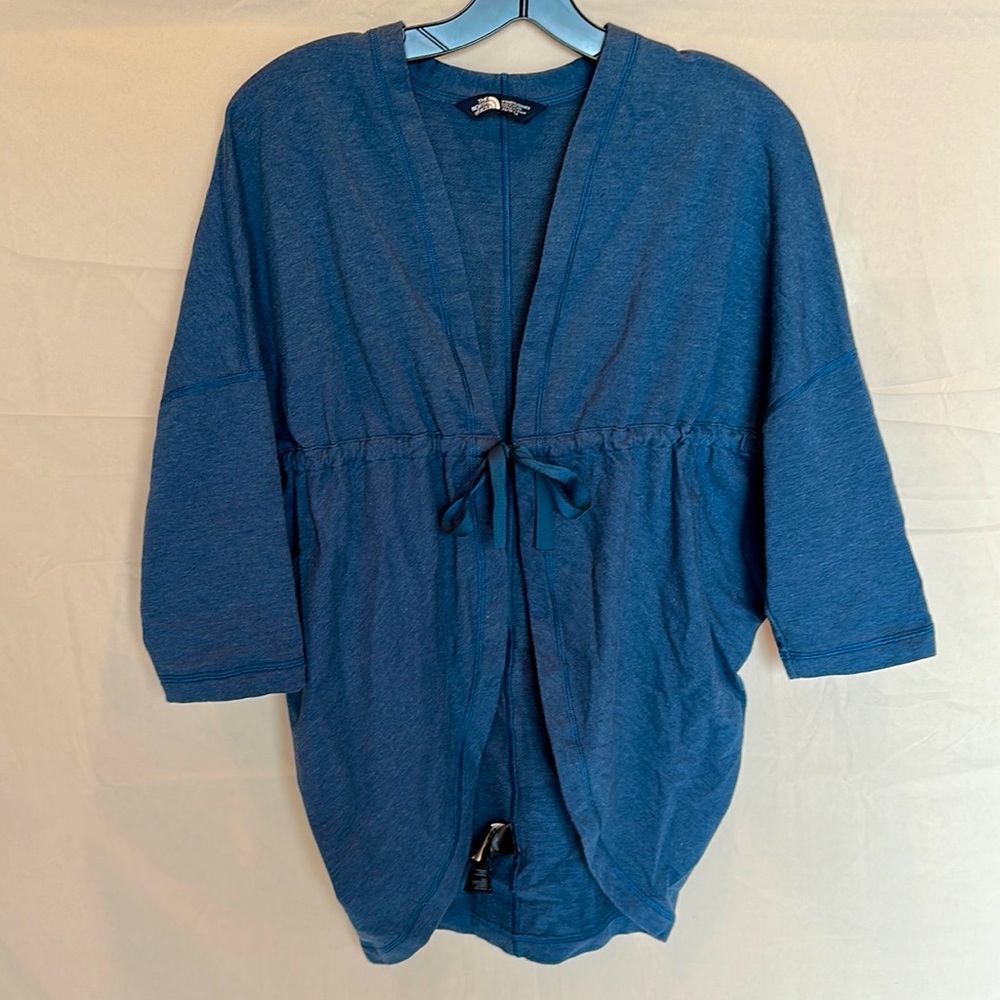 The NorthFace front tie cocoon cardigan